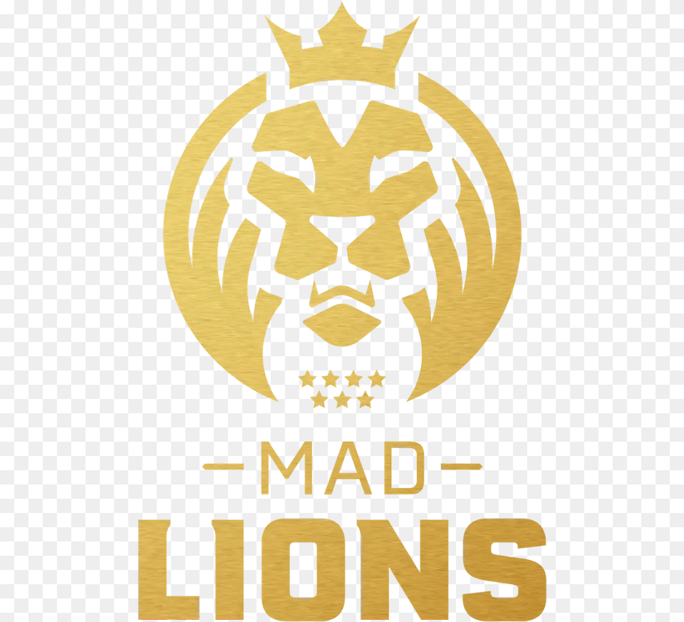 Mad Lions E Poster, Logo, Symbol, Person, Face Free Png