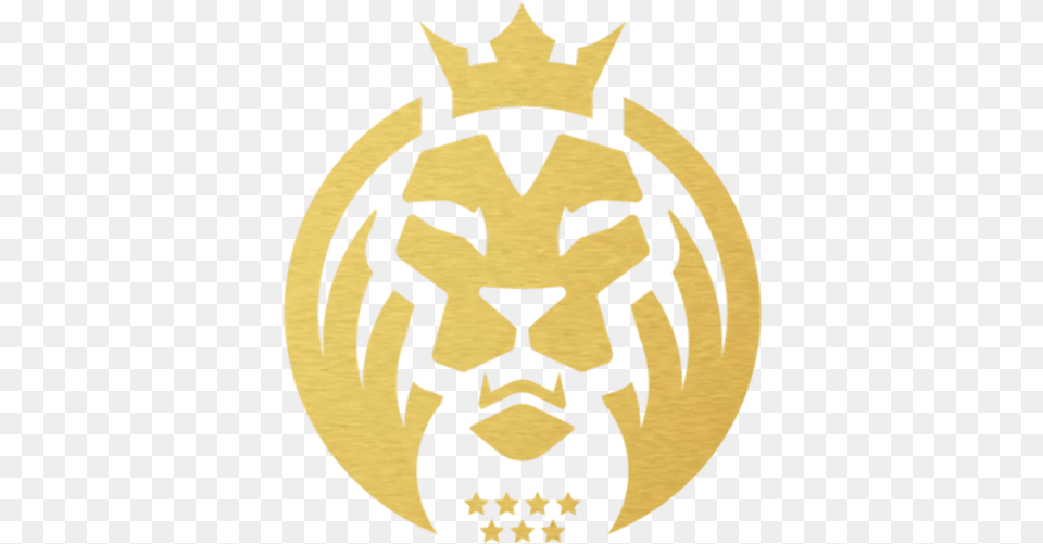 Mad Lions Logo Mad Lions Logo, Symbol, Person, Badge Free Png