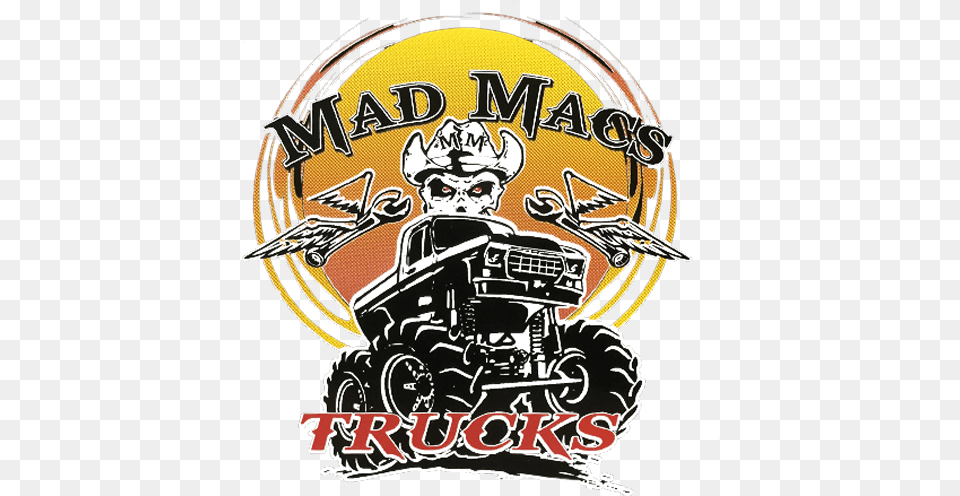 Mad Macs Trucks Mad Mac39s Trucks, Logo, Sticker, Person, Head Png Image
