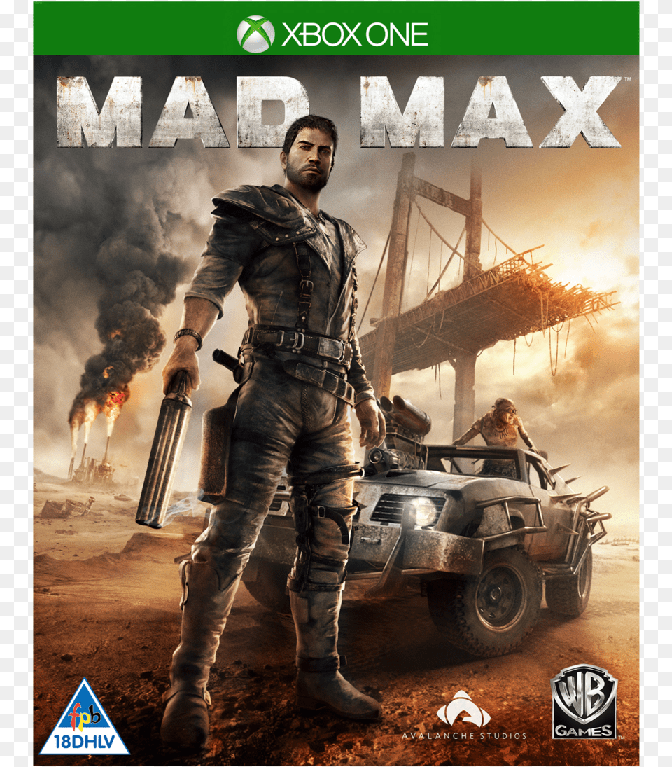 Mad Max Game Xbox, Adult, Advertisement, Person, Man Png Image