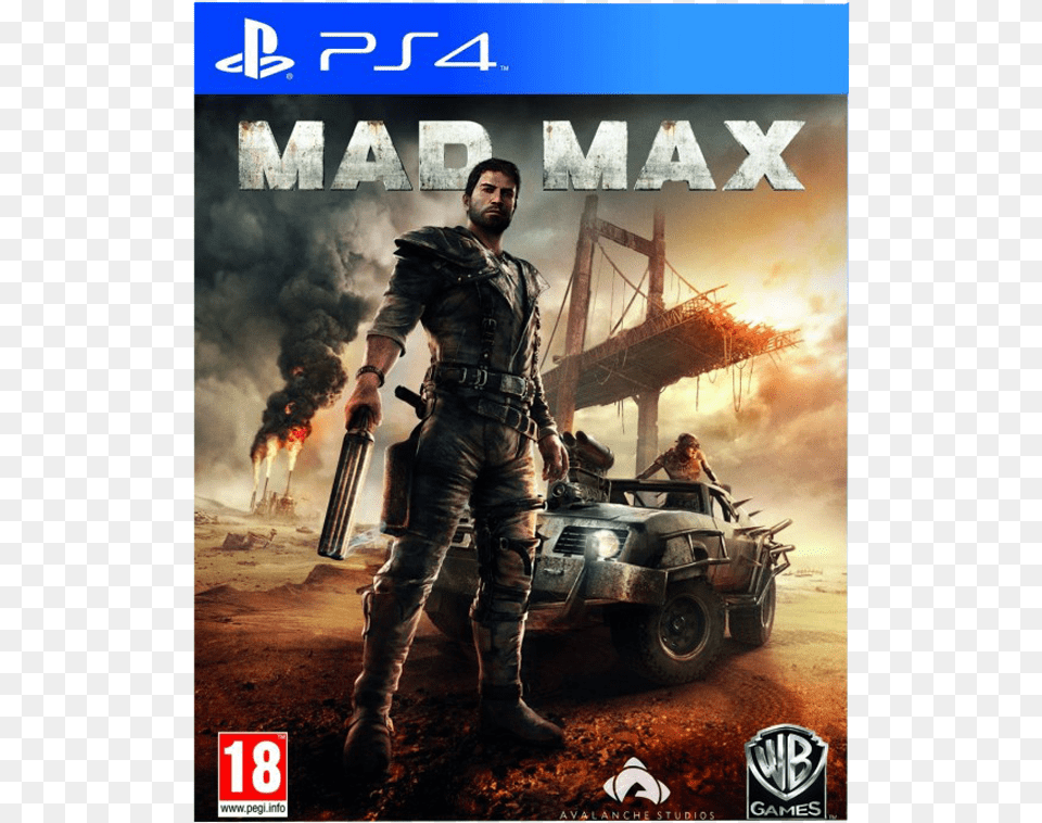 Mad Max Warner Bros Mad Max, Advertisement, Adult, Person, Man Free Png Download