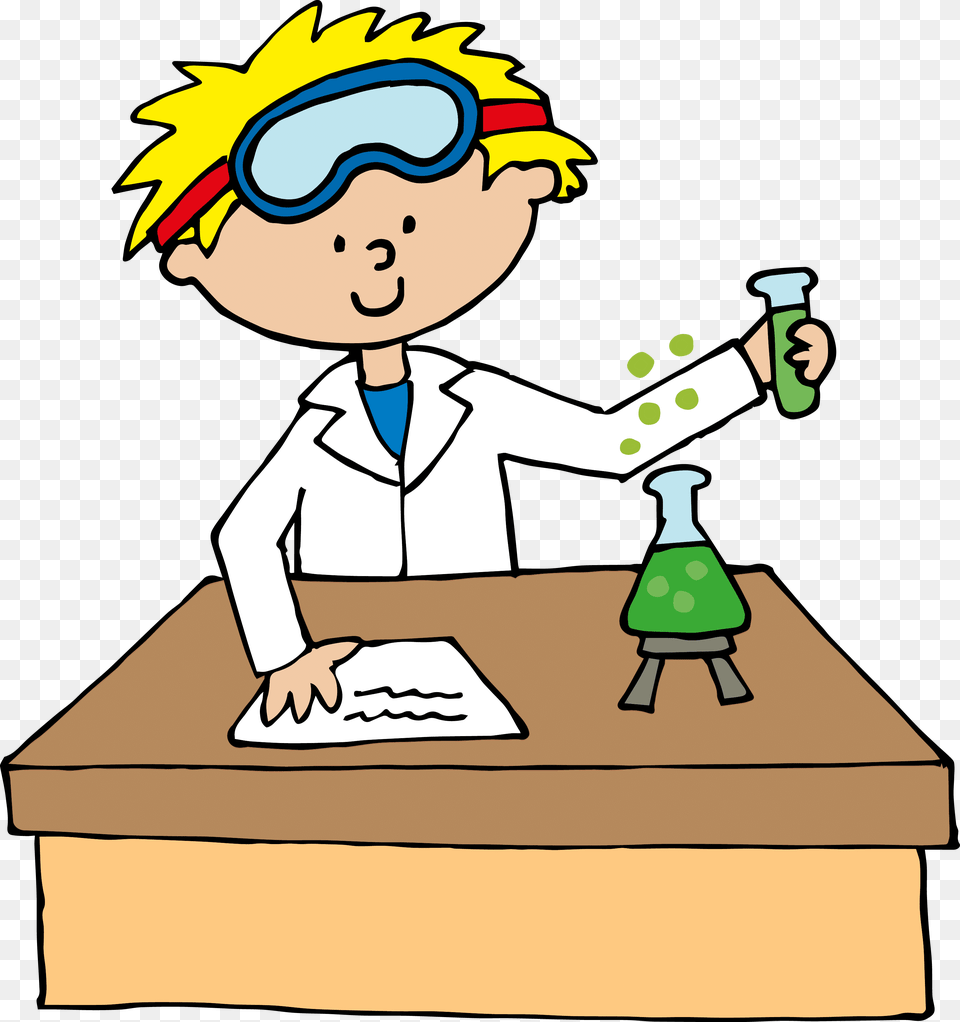 Mad Science Cliparts, Clothing, Coat, Cleaning, Person Free Png