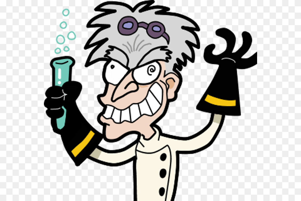 Mad Science Cliparts, Baby, Person, Book, Comics Free Transparent Png