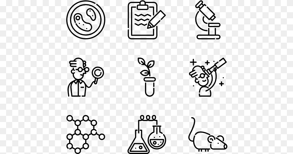 Mad Science Wedding Icon Transparent Background, Gray Free Png