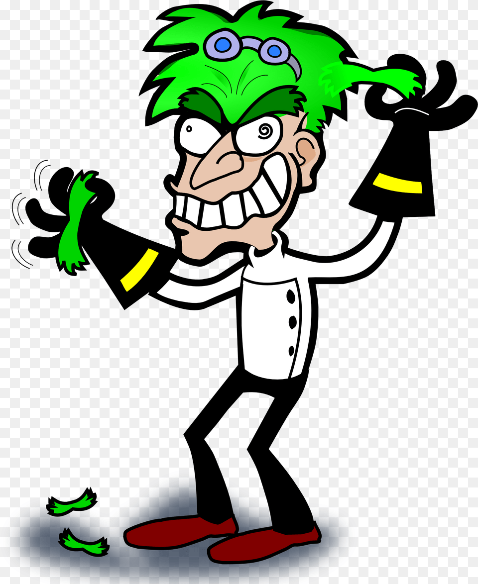 Mad Scientist Clipart, Baby, Person, Cartoon, Face Free Png