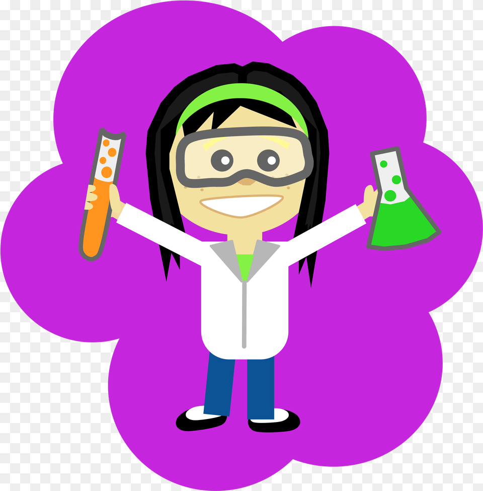 Mad Scientist Clipart Boy, Purple, Baby, Person, Tool Free Png Download