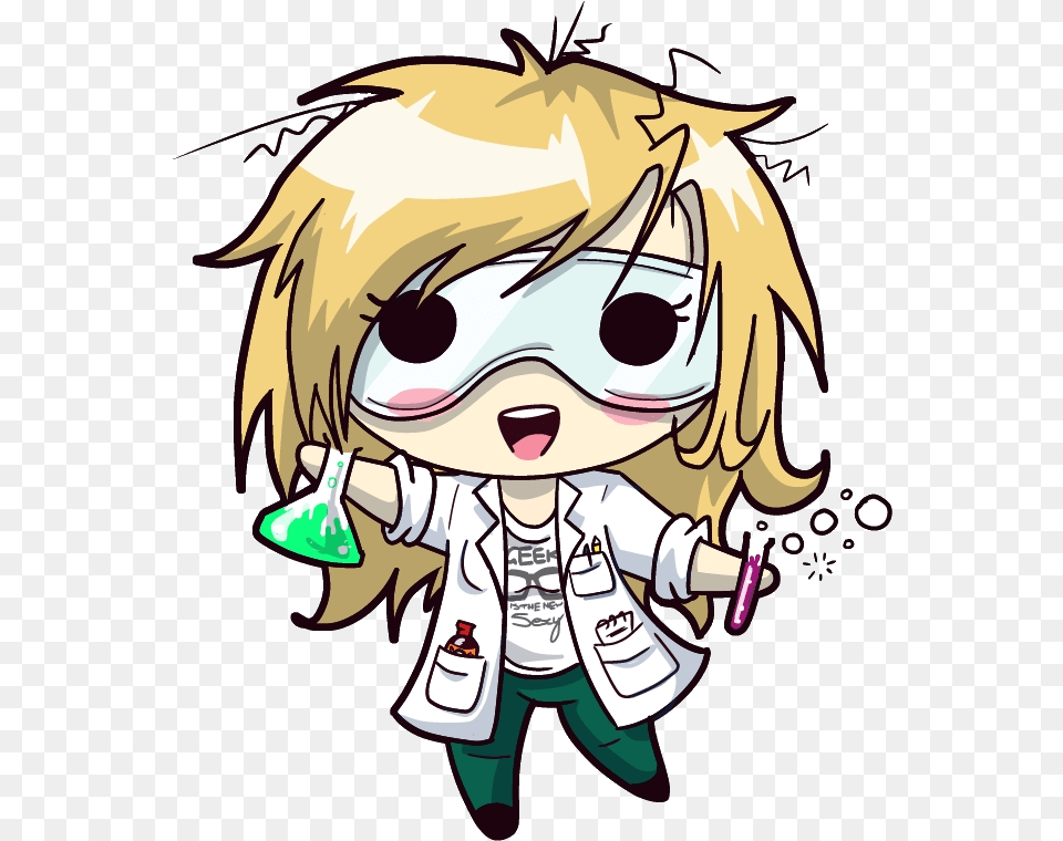 Mad Scientist Clipart Cartoon Network, Book, Comics, Publication, Baby Free Png Download