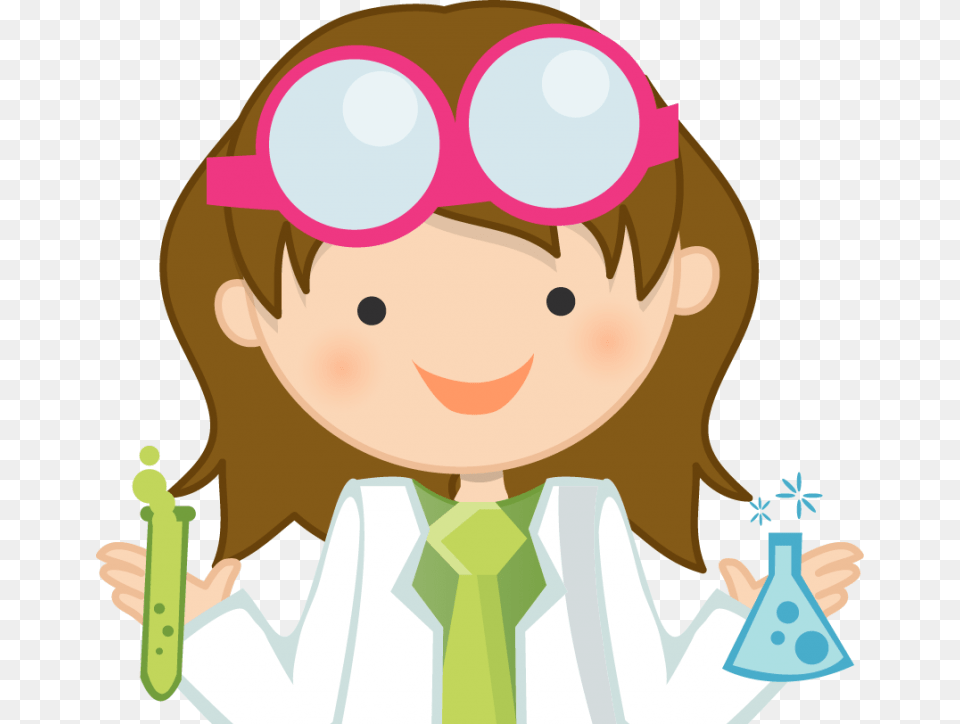 Mad Scientist Science Clip Art, Clothing, Coat, Accessories, Tie Free Png Download