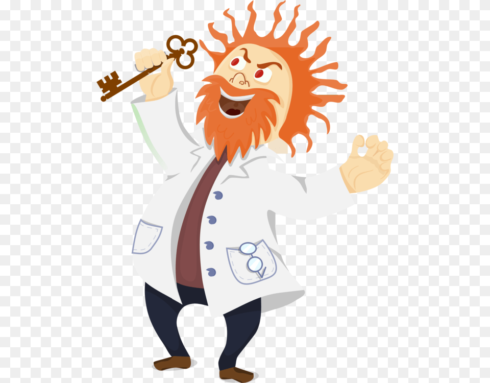 Mad Scientist Science Laboratory Computer Icons, Clothing, Coat, Lab Coat, Baby Free Transparent Png