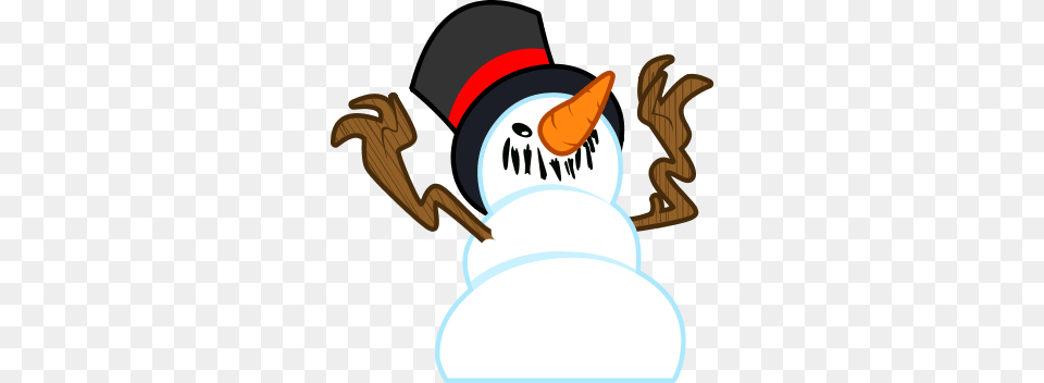 Mad Snowman 4 Mad Snowman, Nature, Outdoors, Winter, Snow Free Png Download