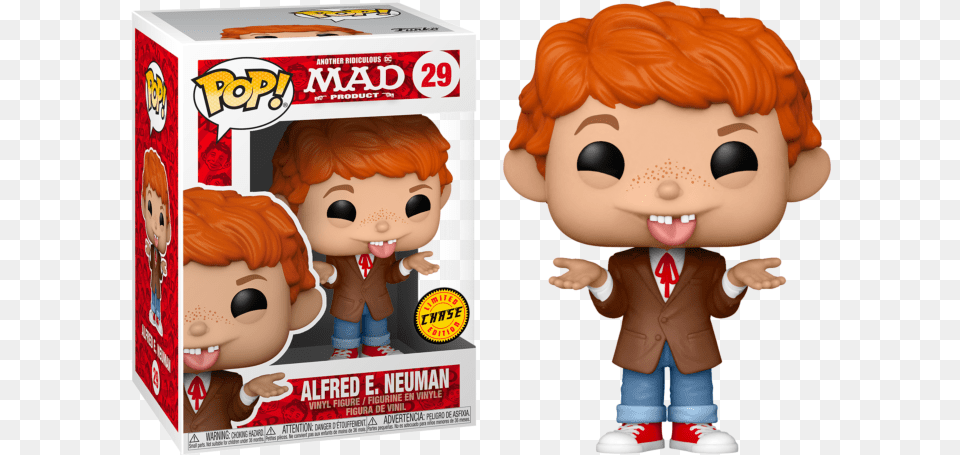 Mad Tv Alfred E Neuman With Chase Pop Vinyl Funko Pop Game Of Thrones Yara Grey, Baby, Person, Face, Head Png