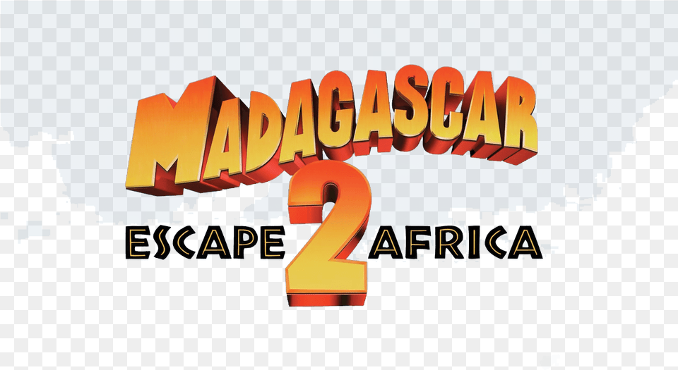 Madagascar Escape 2 Africa Madagascar 2 Movie Title, Text, Number, Symbol Png Image