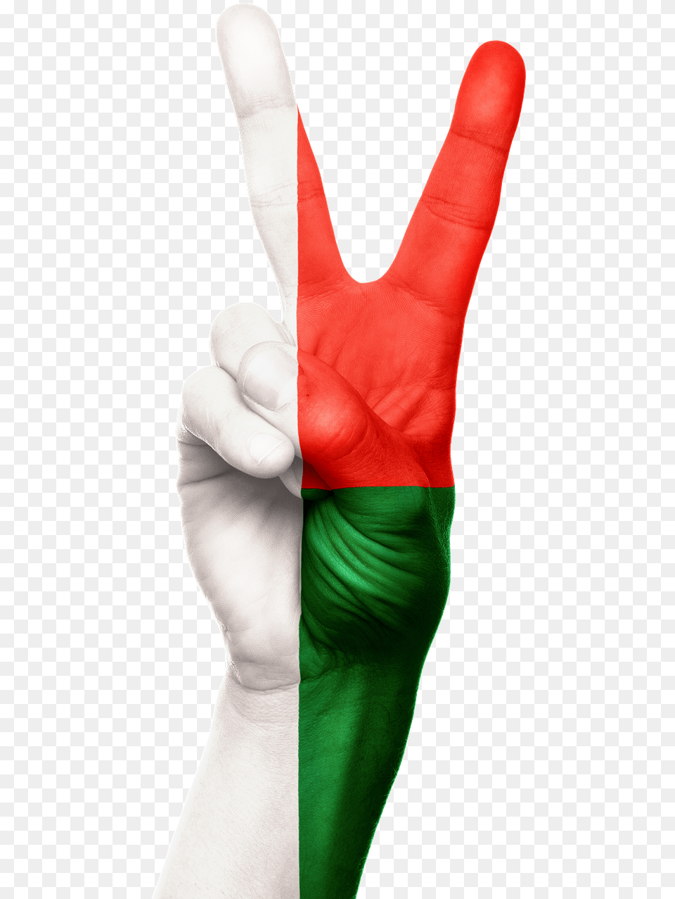 Madagascar Hand Flag Photo Latex, Body Part, Clothing, Finger, Glove Png