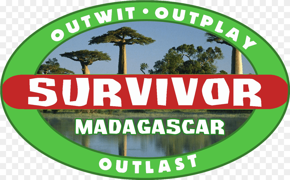 Madagascar Logo Survivor, Land, Nature, Outdoors, Vegetation Png Image
