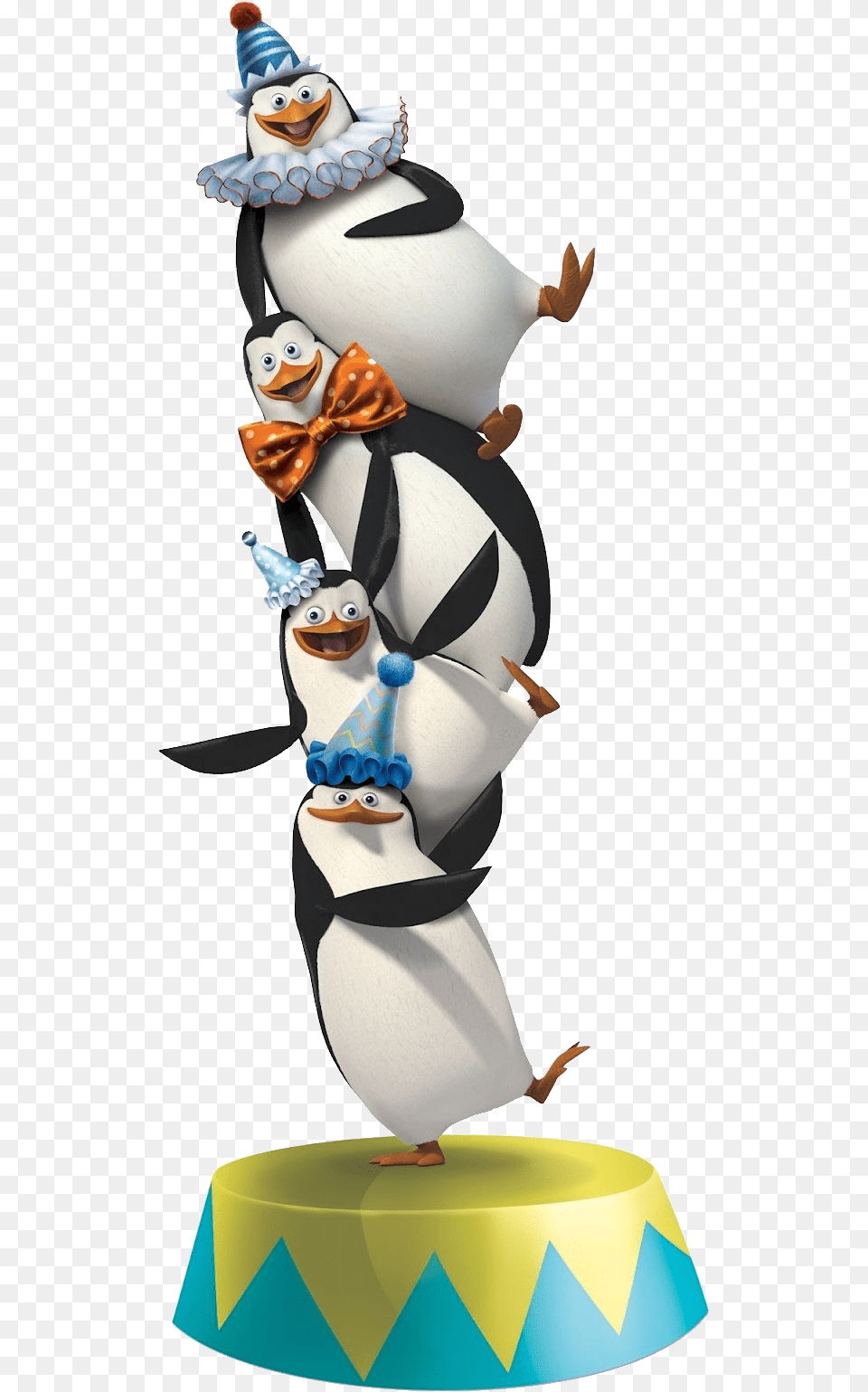 Madagascar Penguins, Figurine, Nature, Outdoors, Snow Png Image