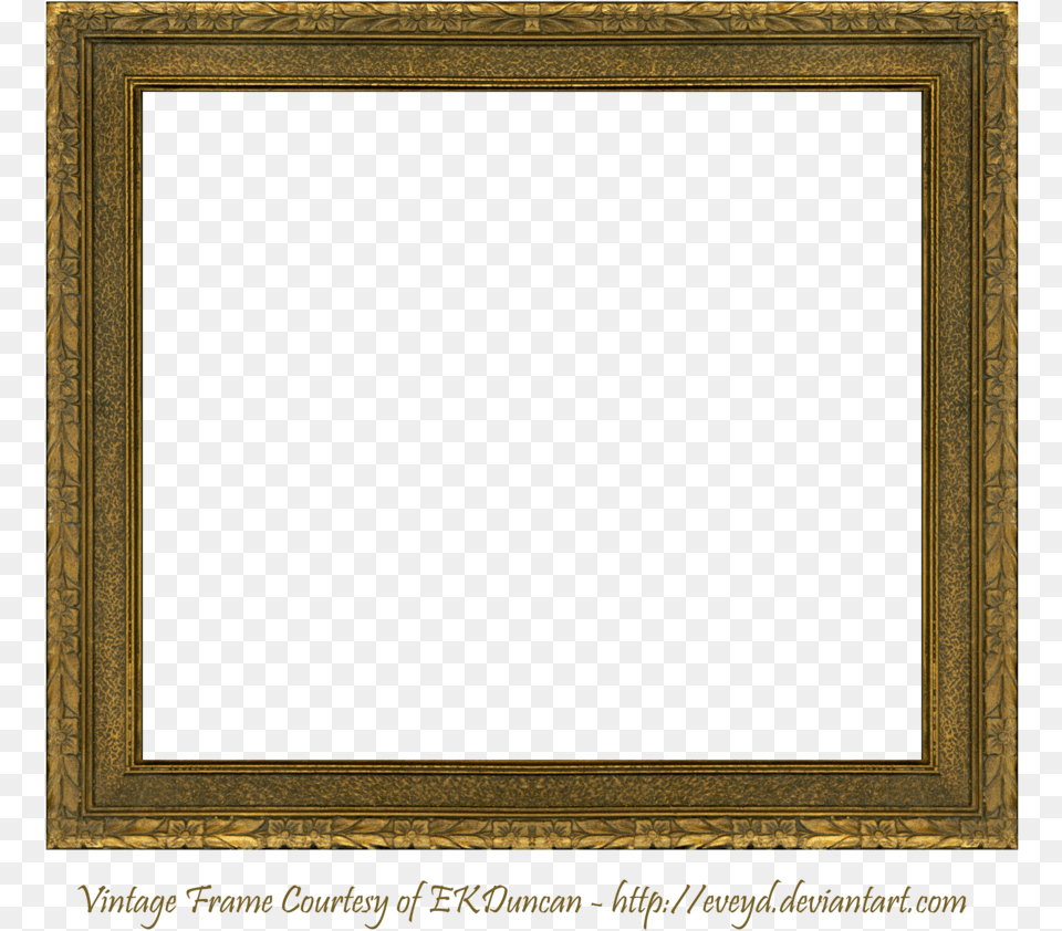 Madal Golden Frame Hd, Blackboard Free Png Download