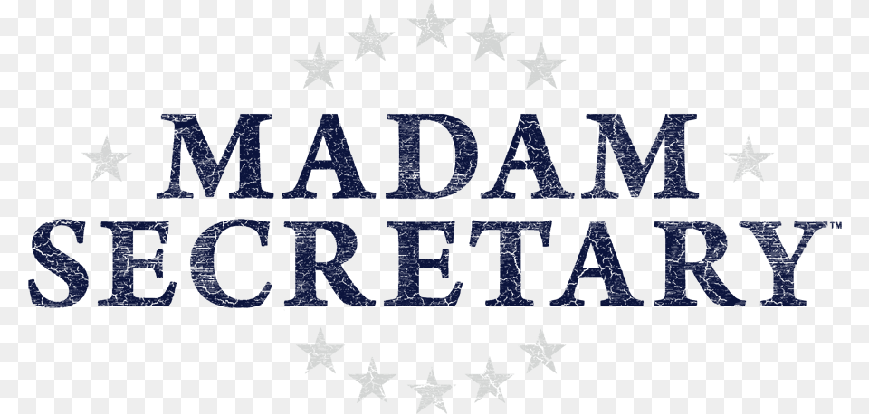 Madam Secretary Distress Logo Women S T Shirt Star, Symbol, Star Symbol, Text Free Transparent Png