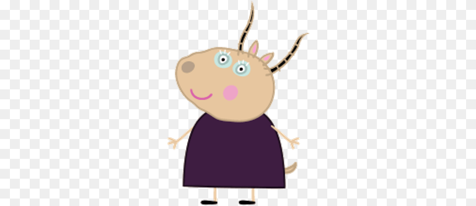 Madame Gazelle Peppa Pig Madame Gazelle, Bag, Nature, Outdoors, Snow Free Png Download