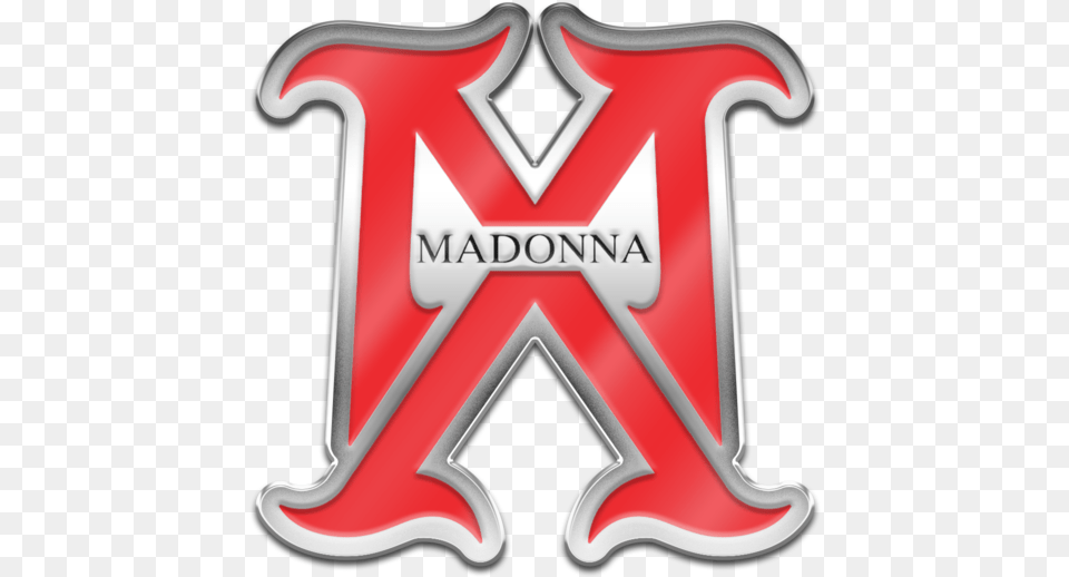 Madame X Merchandise Mx Logo Enamel Pin Emblem, Symbol, Badge, First Aid Free Png Download