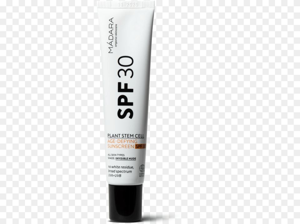 Madara Plant Stem Cell Age Defying Face Sunscreen Spf30 Sunscreen, Bottle, Cosmetics, Can, Tin Png