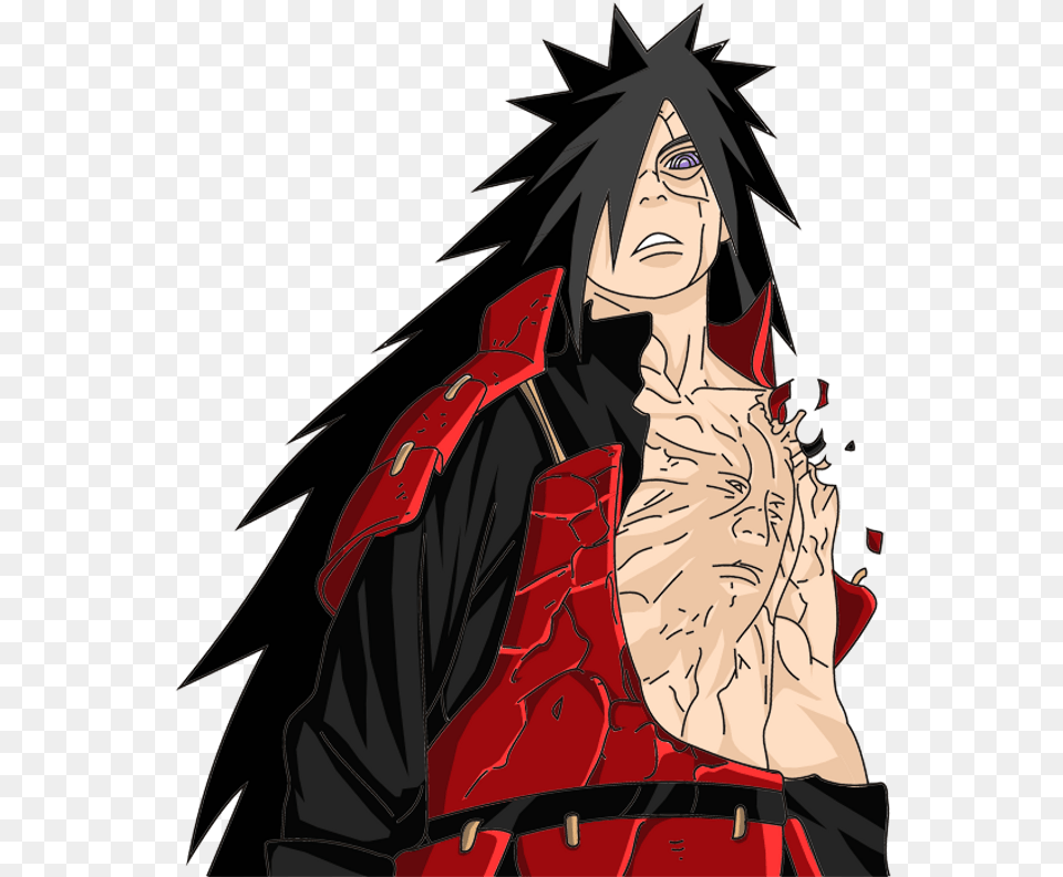 Madara Sticker Imagenes De Madara Uchiha, Publication, Book, Comics, Adult Free Transparent Png