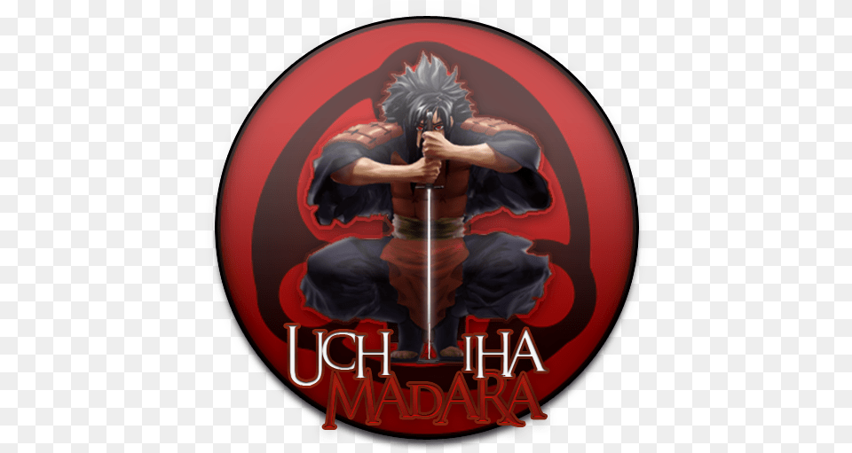 Madara Uchiha Fan Art Circle, Adult, Male, Man, Person Free Png Download
