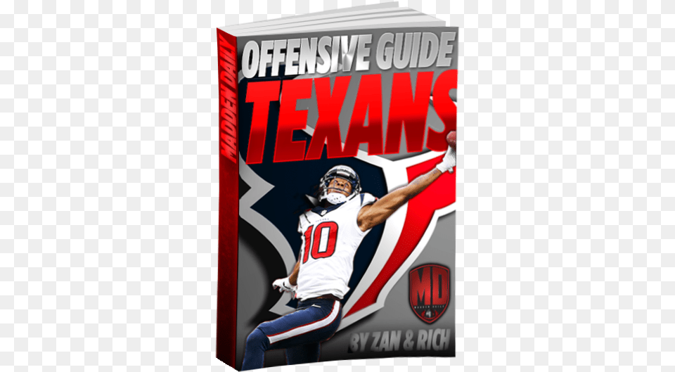 Madden 16 Houston Texans Offensive Ebook Madden Daily Houston, Helmet, Person, People, Sport Png Image