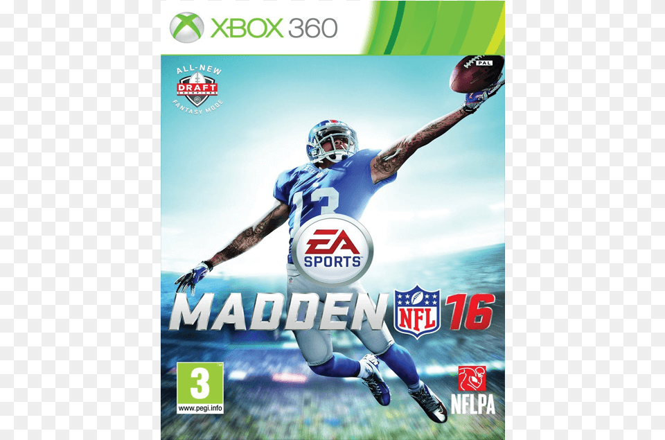 Madden 16 Xbox, Helmet, Adult, Playing American Football, Person Png