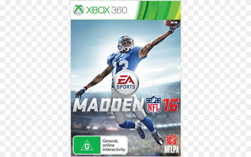 Madden Nfl 16 Game, Helmet, Adult, Playing American Football, Person Free Png Download