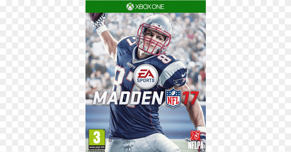 Madden Nfl 17 Xbox One Player, Sport, American Football, Football, Football Helmet Png
