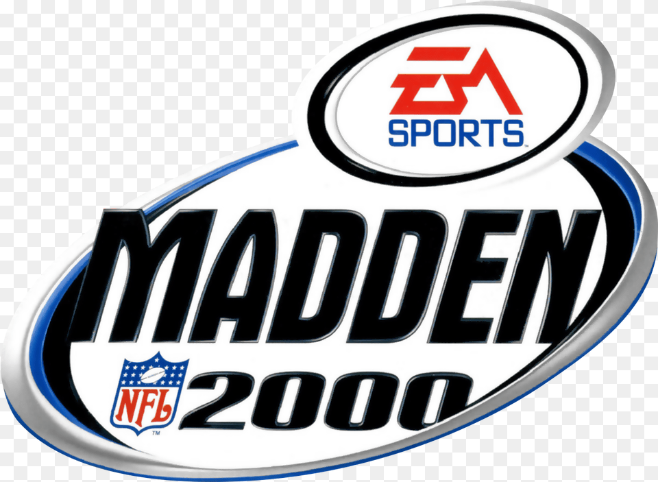 Madden Nfl 2000 Details Launchbox Games Database Language, Logo, Badge, License Plate, Symbol Png Image