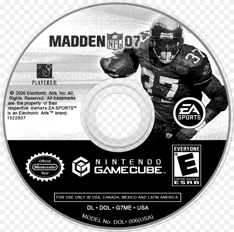 Madden Nfl Teen Titans Gamecube Disc, Adult, Disk, Dvd, Male Png Image