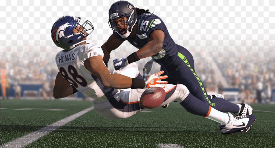 Madden Transparent Background Madden 15 Football, Helmet, Playing American Football, Person, Sport Png Image