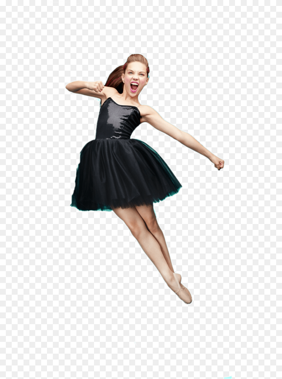 Maddie Ziegler Jump Dance Black Maddie Ziegler, Adult, Person, Leisure Activities, Female Free Png Download