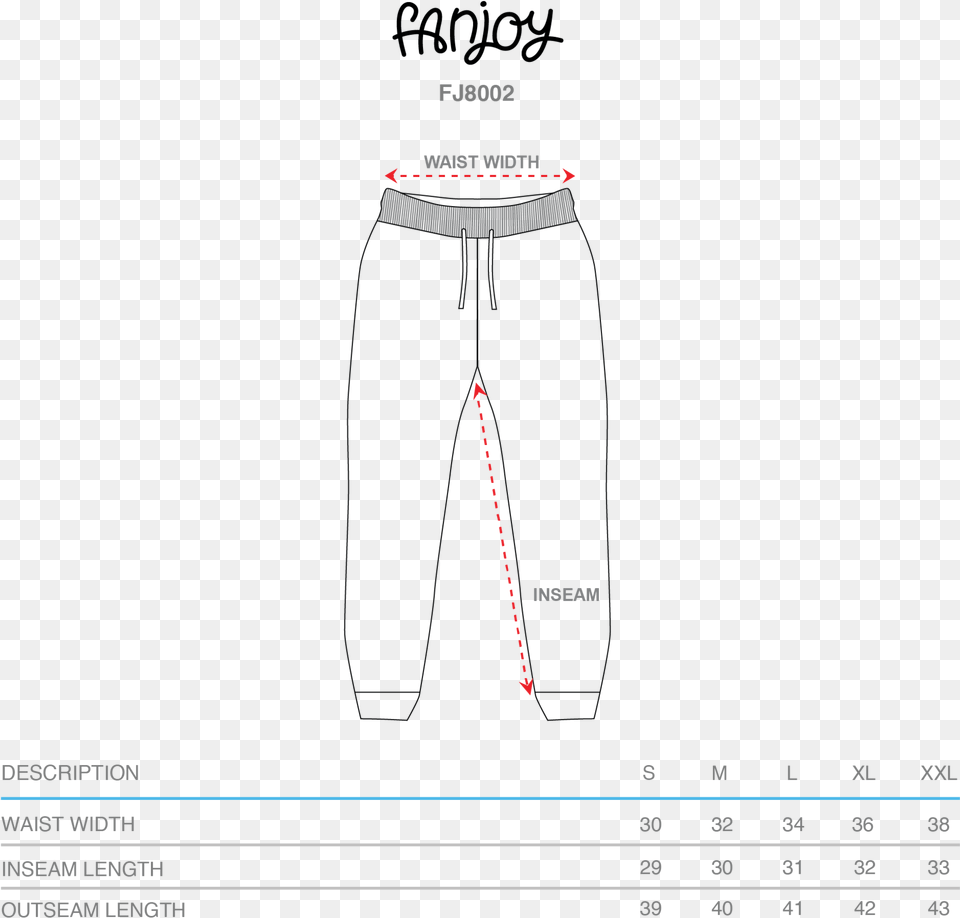 Maddiegirl Butterfly Joggers By Maddie Zieglerclass Fanjoy Size Chart Pants, Plot, Measurements, Clothing Free Transparent Png
