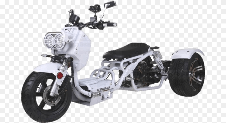 Maddog 150cc Trike Ice Bear Maddog Trike, Motorcycle, Transportation, Vehicle, Machine Free Png Download