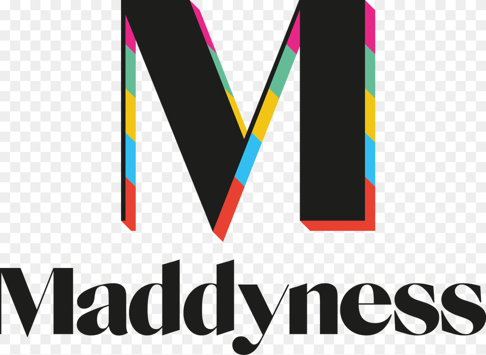 Maddyness Logo, Art, Graphics Free Png Download
