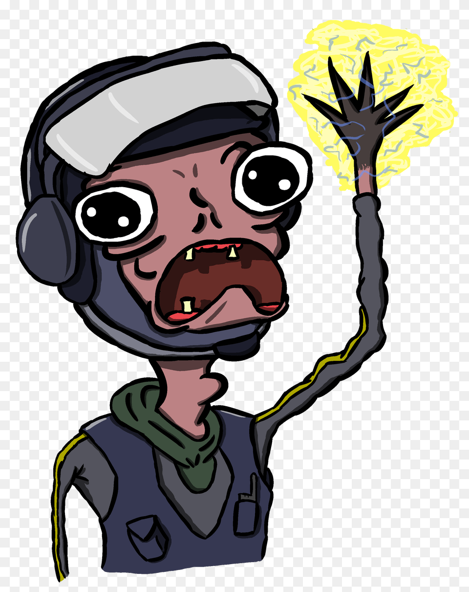 Made A Cute Little Bandit Drawing, Baby, Person, Face, Head Free Transparent Png