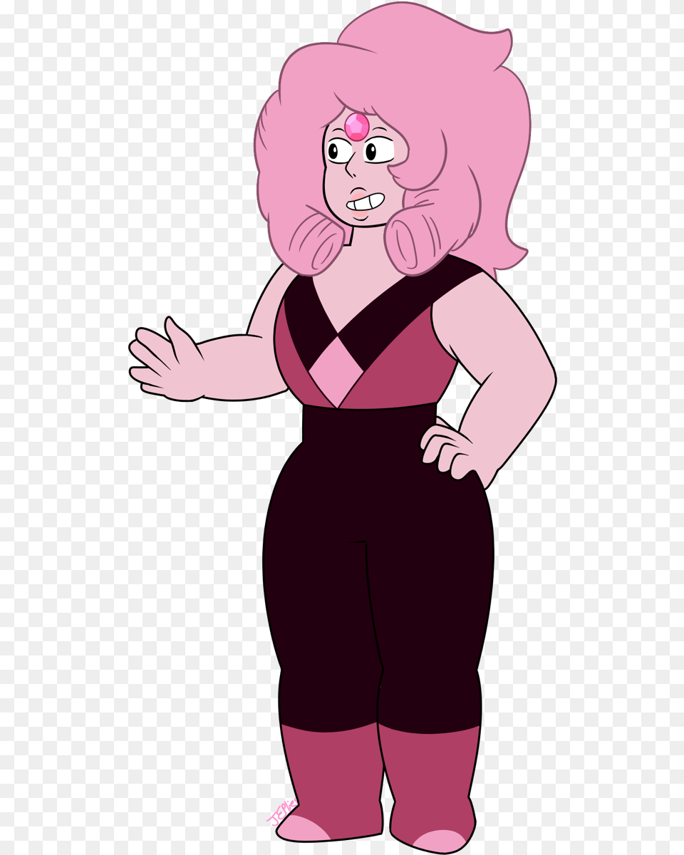 Made A Forehead Rose Quartz She S Currently Bubbled Su Bubbled Rose Quartzes, Baby, Cartoon, Person, Face Free Png