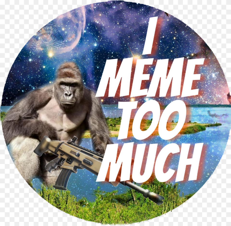 Made A Harambe Version Because I M Bored Free Png Download