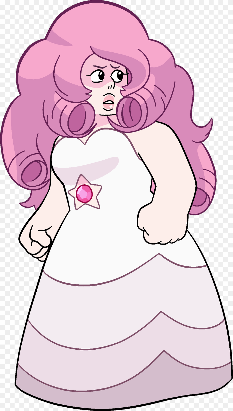 Made A Rose Quartz From A Draw Of The Crewniverse Rose Quartz Youtube, Baby, Person, Face, Head Free Png