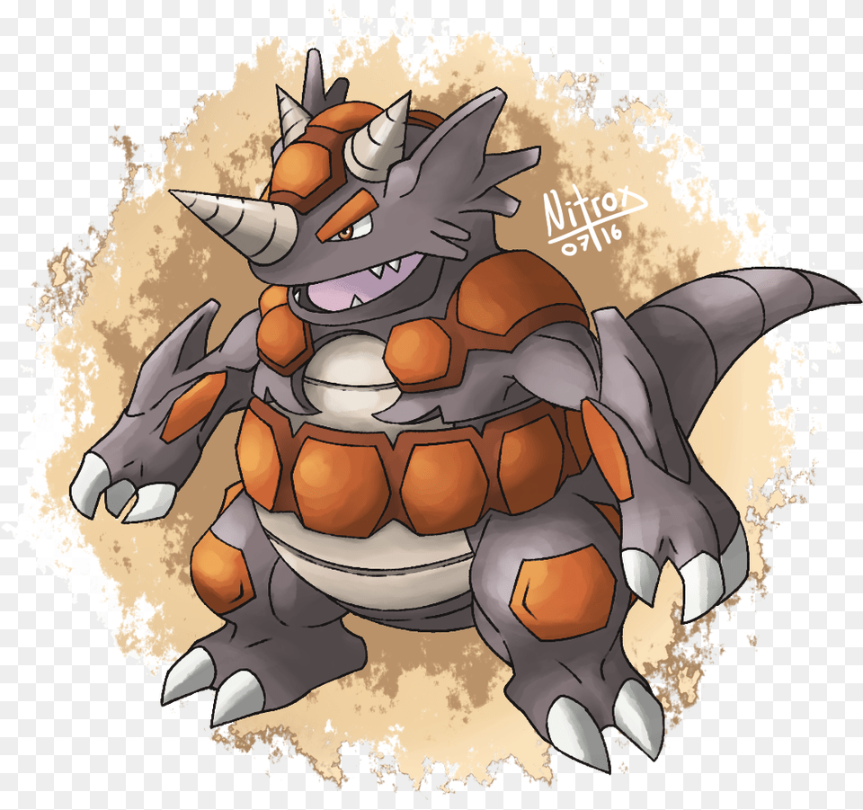 Made An Alternate Rhyperior Design Combining Elements Rhyperior Redesign, Electronics, Hardware, Baby, Person Free Png Download