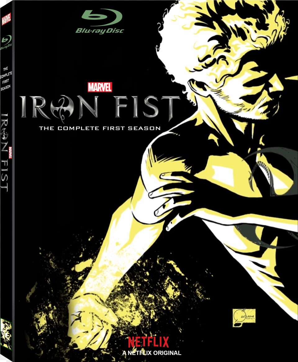 Made An Iron Fist Blu Ray Concept Iron Fist Netflix Soundtrack, Publication, Advertisement, Book, Poster Png Image