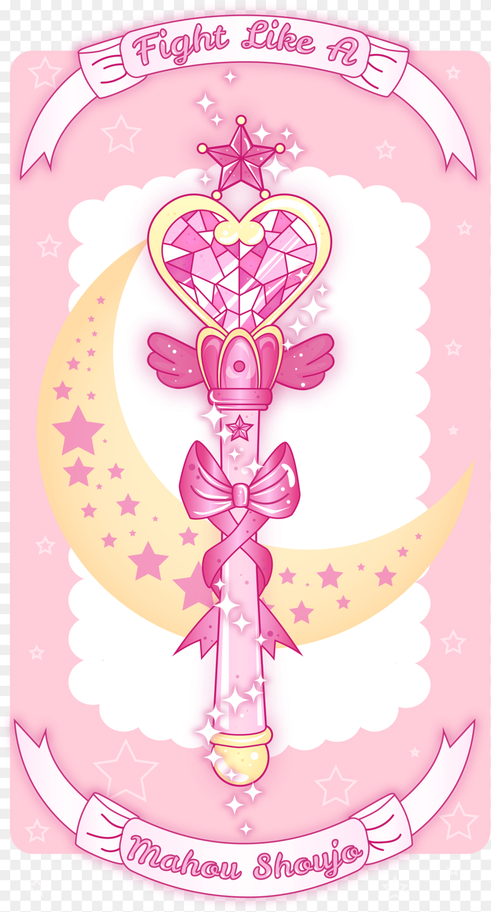 Made Another Fight Like A Mahou Shoujo Sailor Moon Wand Png