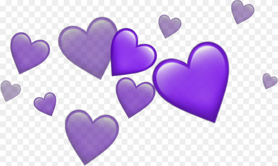 Made By Counterpoint Magazine What Is The Meaning Of Blue Heart Emojis Transparent, Purple, Symbol Png Image