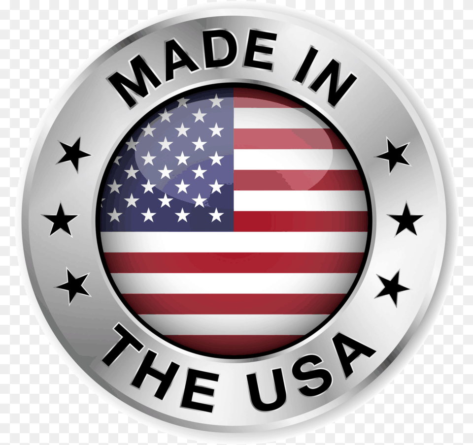 Made Circle, American Flag, Flag, Emblem, Symbol Free Png Download