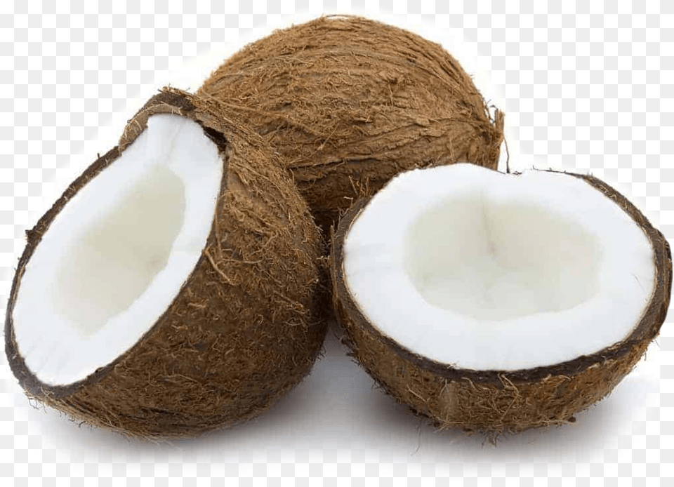 Made From 100 Real Coconuts Coconut Fruits, Food, Fruit, Plant, Produce Free Png Download