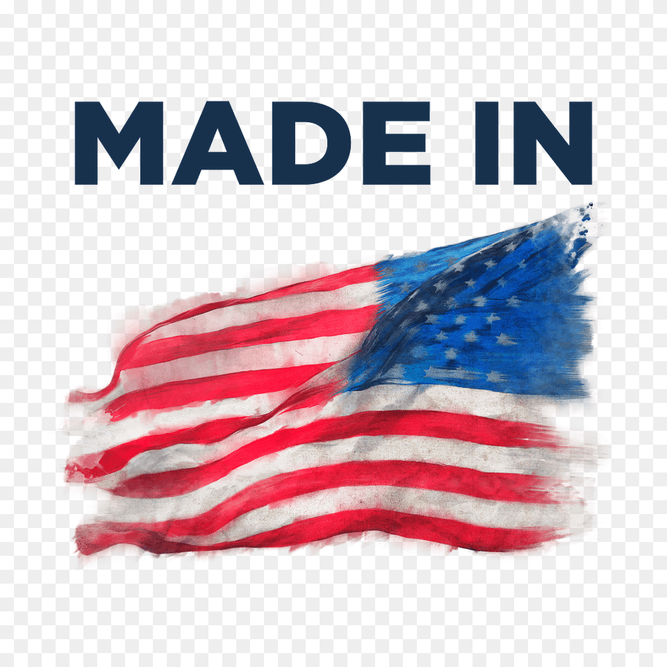 Made In America Flag Logo, American Flag Png