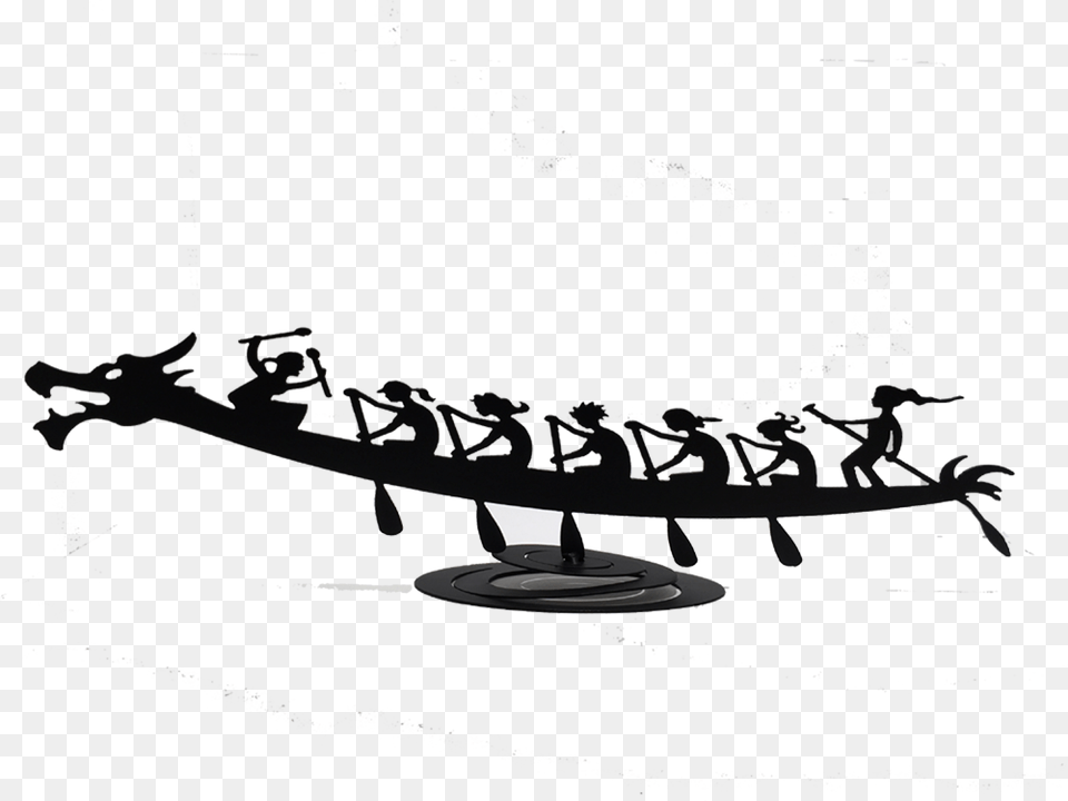 Made In Canada Gifts Dragon Boat Black And White, Transportation, Vehicle, Outdoors, Nature Free Png