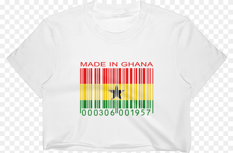 Made In Ghana Crop Top Crop Top, Clothing, T-shirt, Shirt Free Png Download